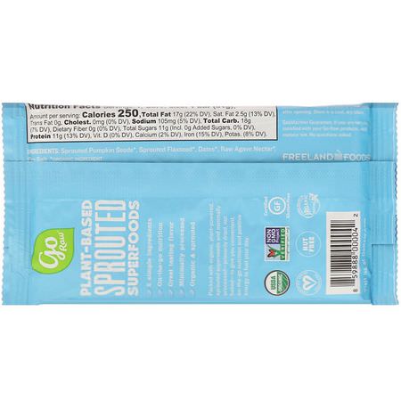 營養棒: Go Raw, Organic, Pumpkin Seed Sprouted Bar, 1.8 oz (51 g)
