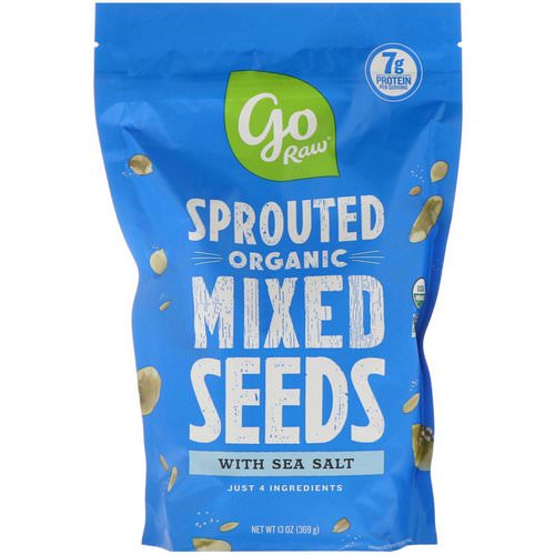 Go Raw, Organic, Sprouted Mixed Seeds with Sea Salt, 13 oz (369 g) Review