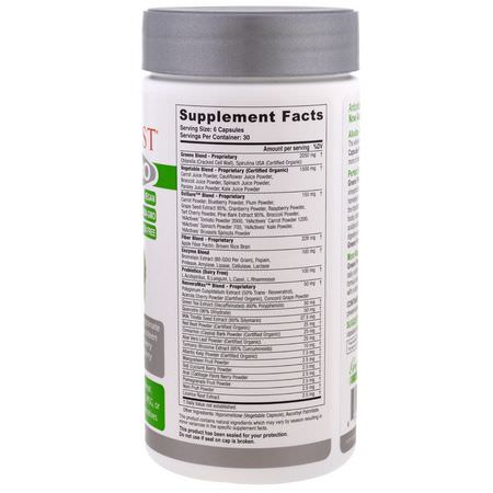 抗氧化劑, 抗氧化劑: Greens First, PRO Phytonutrient Antioxidant Superfood, 180 Capsules