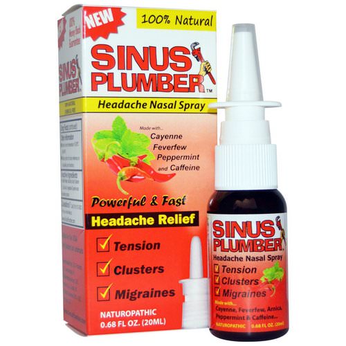 Greensations, Sinus Plumber, Headache Nasal Spray, 0.68 fl oz Review