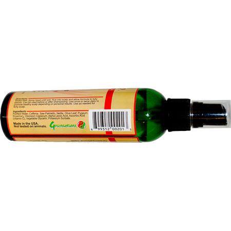 頭皮護理, 頭髮護理: Greensations, ThermaScalp, Natural Scalp Repair, 4 fl oz (120 ml)