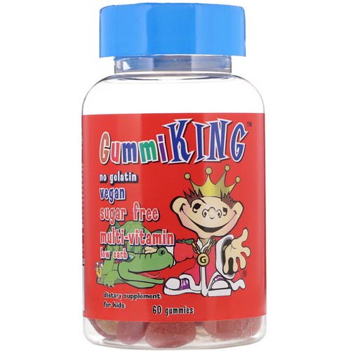 GummiKing, Sugar-Free Multi-Vitamin, For Kids, 60 Gummies Review