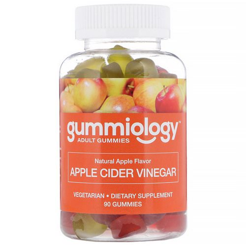 Gummiology, Adult Apple Cider Vinegar Gummies, Natural Apple Flavor, 100 Vegetarian Gummies Review