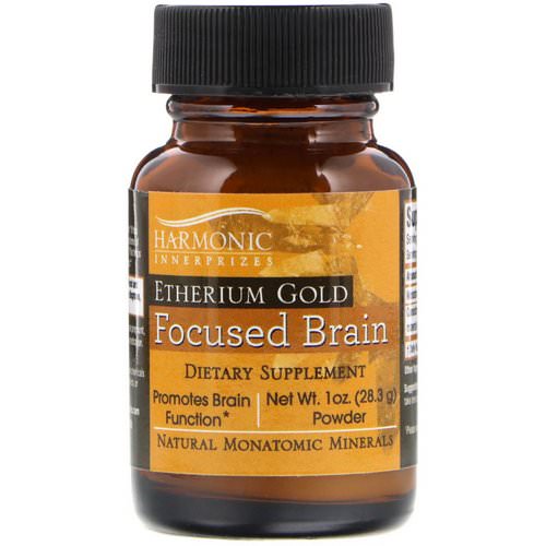 Harmonic Innerprizes, Etherium Gold, Focused Brain, 1 oz Powder (28.3 g) Review