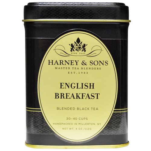 Harney & Sons, Black Tea, English Breakfast Blended, 4 oz (112 g) Review