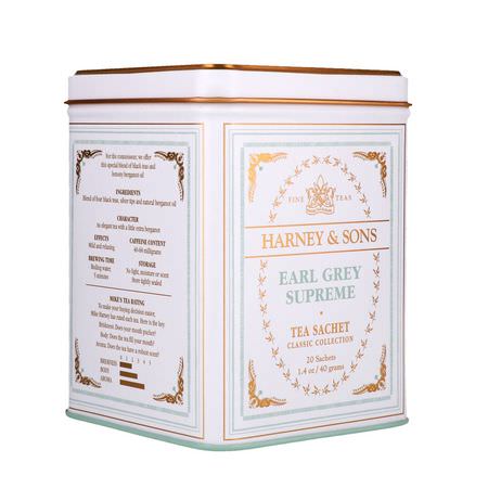 Harney Sons Earl Grey Tea Black Tea - 紅茶, 伯爵茶