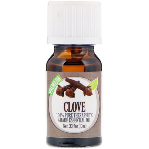 Healing Solutions, 100% Pure Therapeutic Grade Essential Oil, Clove, 0.33 fl oz (10 ml) Review