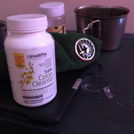 Health Plus, Super Colon Cleanse, 530 mg, 120 Capsules