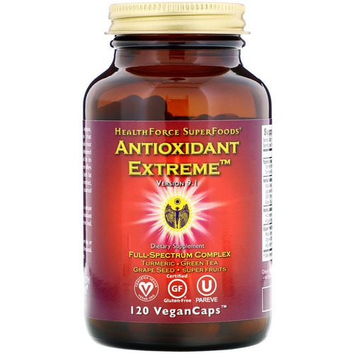 HealthForce Superfoods, Antioxidant Extreme, Version 8, 120 VeganCaps Review