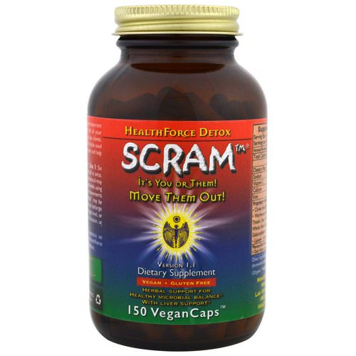 HealthForce Superfoods, Scram, 150 VeganCaps Review