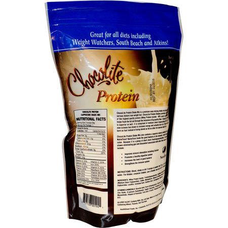 乳清蛋白, 運動營養: HealthSmart Foods, Chocolite Protein, Cappuccino, 14.7 oz (418 g)