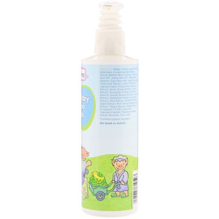 沐浴露, 嬰兒沐浴露: Healthy Times, Gentle Baby, Shampoo & Wash, Tear Free, 8 fl oz (236 ml)