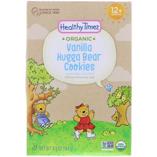 Healthy Times, Organic, Hugga Bear Cookies, Vanilla, 12+ Months, 6.5 oz (184 g) Review