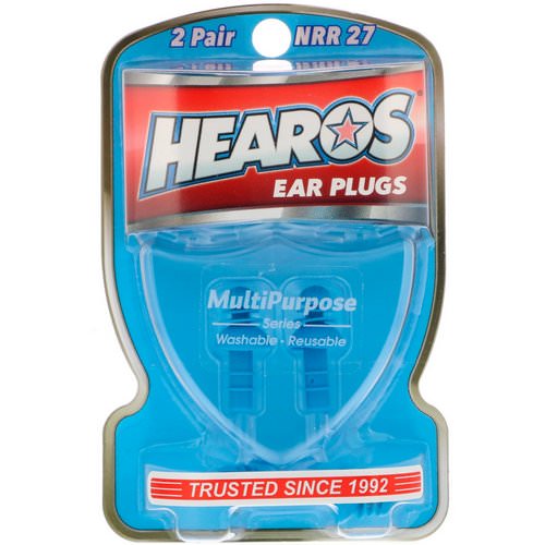 Hearos, Ear Plugs, Multi-Purpose Series, 2 Pair + Free Case Review