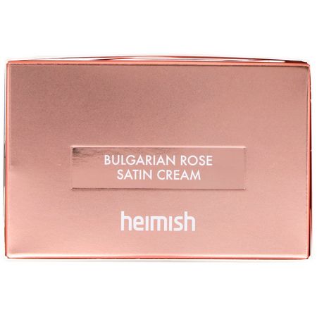 K美容保濕霜, 乳霜: Heimish, Bulgarian Rose Satin Cream, 55 ml