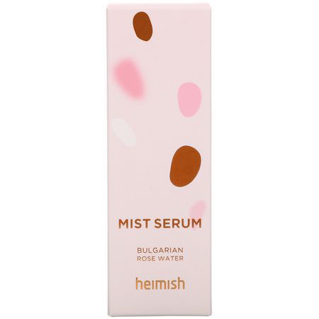 面部噴霧, K美容保濕霜: Heimish, Mist Serum, Bulgarian Rose Water, 55 ml