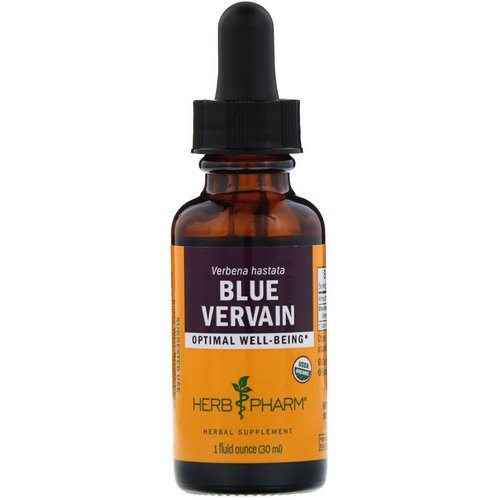 Herb Pharm, Blue Vervain, 1 fl oz (30 ml) Review