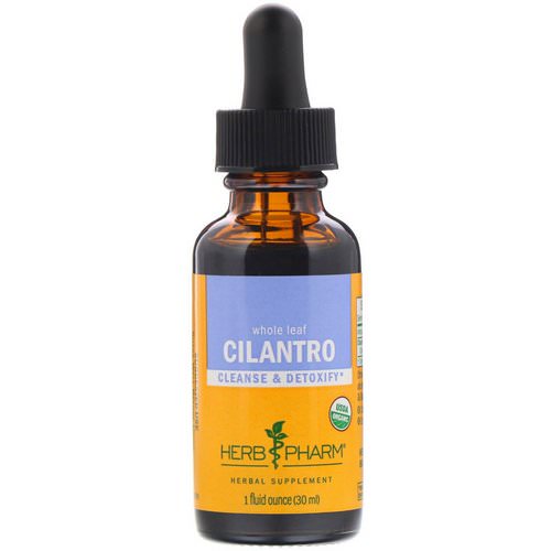 Herb Pharm, Cilantro, Whole Leaf, 1 fl oz (30 ml) Review