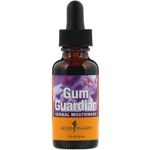 Herb Pharm, Gum Guardian, Herbal Mouthwash, 1 fl oz (30 ml) Review