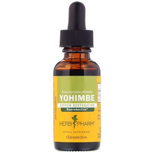 Herb Pharm, Yohimbe, System Restoration, 1 fl oz (30 ml) Review