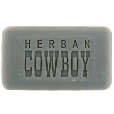Herban Cowboy Bar Soap - 肥皂, 淋浴, 浴缸