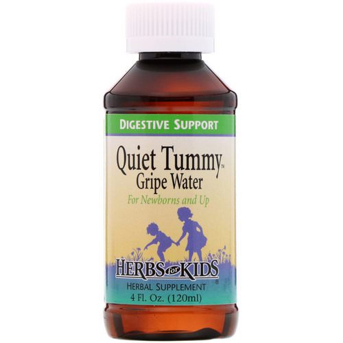 Herbs for Kids, Quiet Tummy Gripe Water, 4 fl oz (120 ml) Review