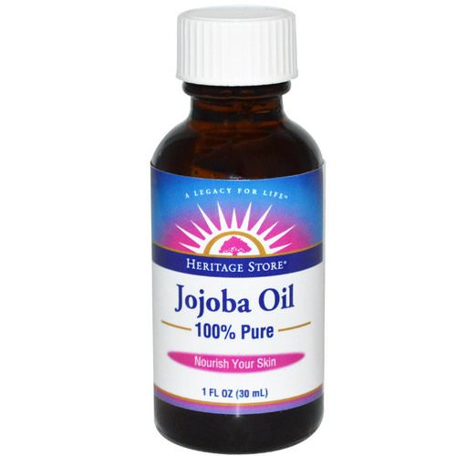 Heritage Store, 100% Pure Jojoba Oil, 1 fl oz (30 ml) Review
