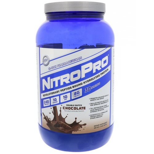 Hi Tech Pharmaceuticals, NitroPro, Hydrolyzed Protein, Double Dutch Chocolate, 2 lbs (907 g) Review