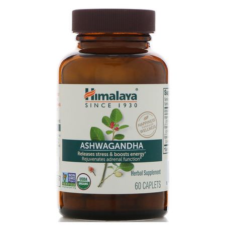 Himalaya Ashwagandha Calm Formulas - 鎮靜劑, 補品, Ashwagandha, Adaptogens