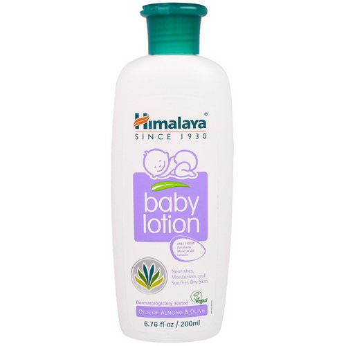Himalaya, Baby Lotion, Oils of Almond & Olive, 6.76 fl oz (200 ml) Review