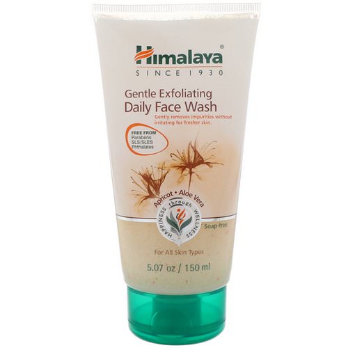 Himalaya, Gentle Exfoliating Daily Face Wash, For All Skin Types, 5.07 oz (150 ml) Review
