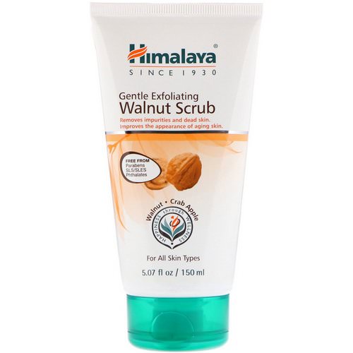 Himalaya, Gentle Exfoliating Walnut Scrub, For All Skin Types, 5.07 fl oz (150 ml) Review