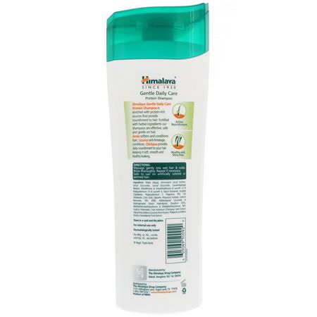 洗髮, 護髮: Himalaya, Gently Daily Care Protein Shampoo, 13.53 fl oz (400 ml)