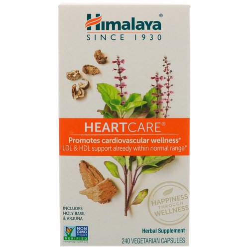 Himalaya, HeartCare, 240 Vegetarian Capsules Review