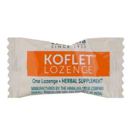 Himalaya Sore Throat Cough Lozenges Herbal Formulas - 草藥, 順勢療法, 草藥, 止咳糖