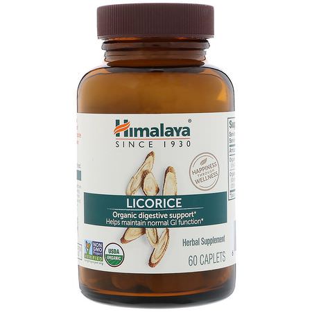 Himalaya Licorice Root DGL - 甘草根DGL, 順勢療法, 草藥