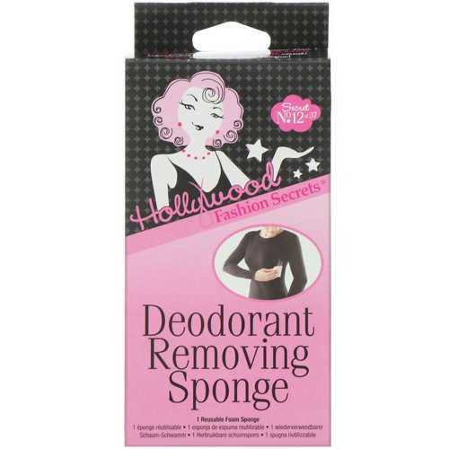 Hollywood Fashion Secrets, Deodorant Removing Sponge, 1 Sponge Review