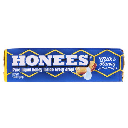 Honees, Milk & Honey Filled Drops, 1.50 oz (42 g) Review