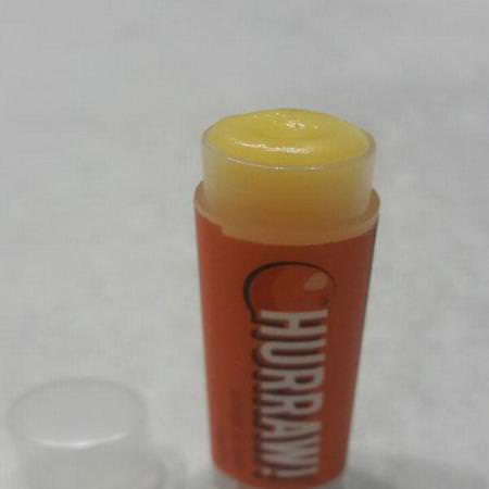 潤唇膏, 護唇: Hurraw! Balm, Lip Balm, Orange, .15 oz (4.3 g)