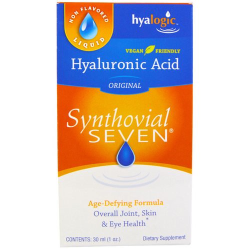 Hyalogic, Hyaluronic Acid, Synthovial Seven, 1 oz (30 ml) Review