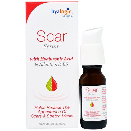 Hyalogic, Scar Serum with Hyaluronic Acid & Allantoin & B5, 5 fl oz (15 ml) Review