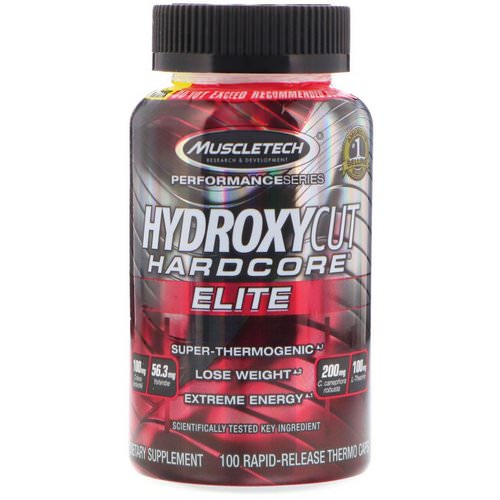 Hydroxycut, Performance Series, Hydroxycut Hardcore, Elite, 100 Rapid-Release Thermo Caps Review