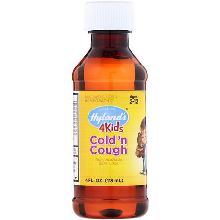 Hyland's Children's Cold Flu Cough Cold Cough Flu - 感冒, 補品, 咳嗽, 流感