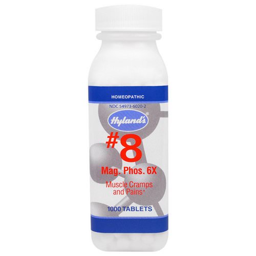 Hyland's, #8 Mag. Phos. 6X, 1000 Tablets Review