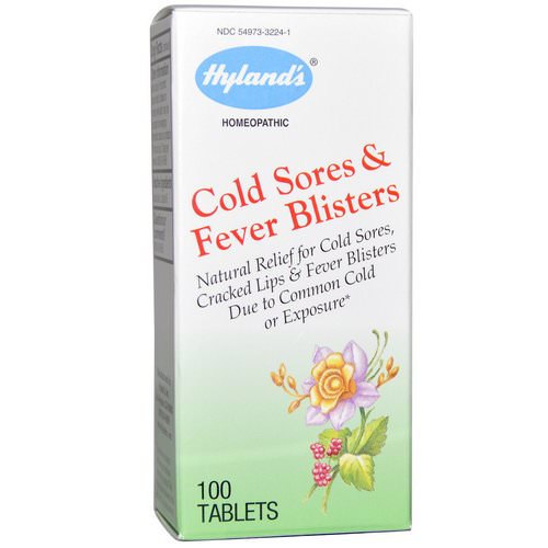Hyland's, Cold Sores & Fever Blisters, 100 Tablets Review
