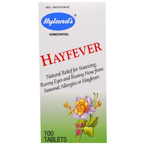 Hyland's, Hayfever, 100 Tablets Review