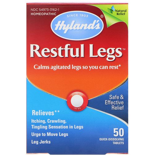 Hyland's, Restful Legs, 50 Quick-Dissolving Tablets Review