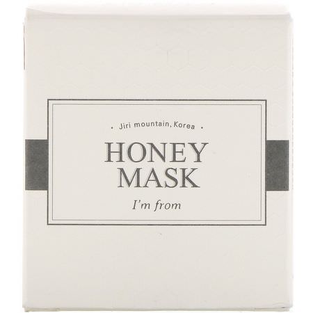 K美容面膜, 果皮: I'm From, Honey Mask, 4.23 oz (120 g)