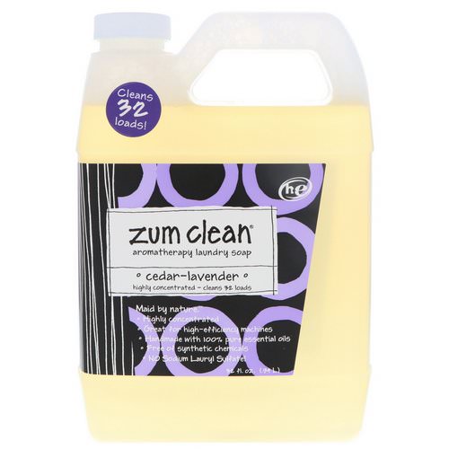 Indigo Wild, Zum Clean, Aromatherapy Laundry Soap, Cedar-Lavender, 32 fl oz (.94 L) Review