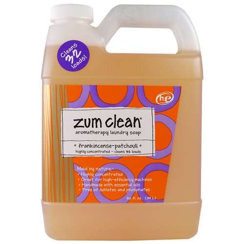 Indigo Wild, Zum Clean, Aromatherapy Laundry Soap, Frankincense & Patchouli, 32 fl oz Review